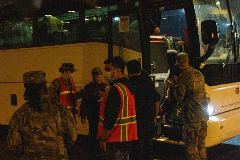 Afghan Personnel Arrive At Fort Lee