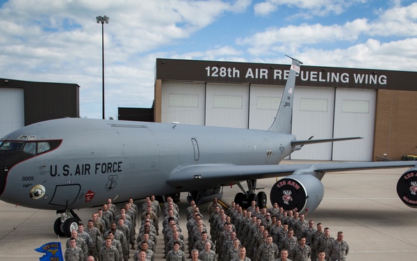 128th Air Refueling Wing Group Photos