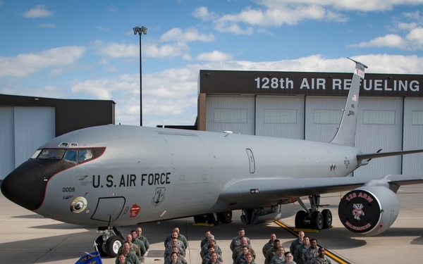 128th Air Refueling Wing Group Photos