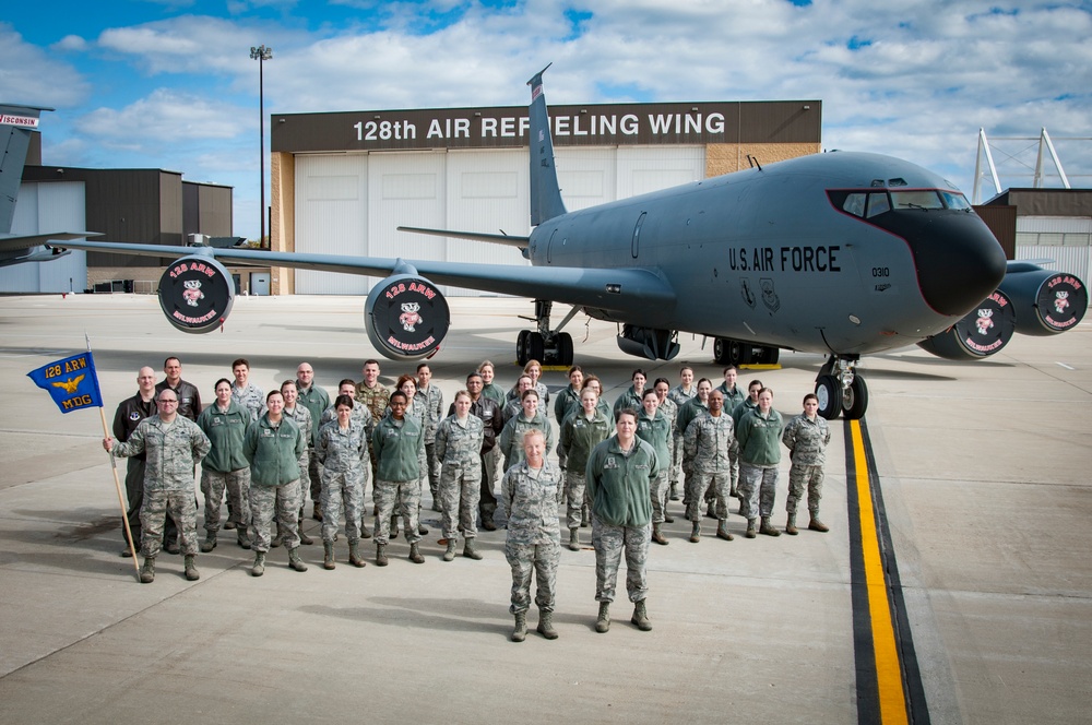 128th Air Refueling Wing Group Photos