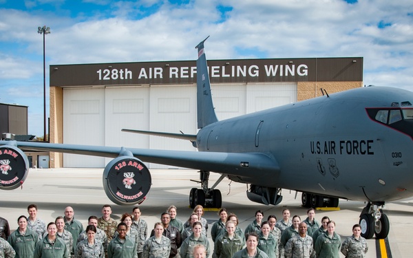 128th Air Refueling Wing Group Photos