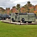 Fall colors at Fort McCoy's Equipment Park in historic Commemorative Area