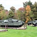 Fall colors at Fort McCoy's Equipment Park in historic Commemorative Area
