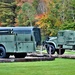 Fall colors at Fort McCoy's Equipment Park in historic Commemorative Area