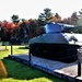 Fall colors at Fort McCoy's Equipment Park in historic Commemorative Area
