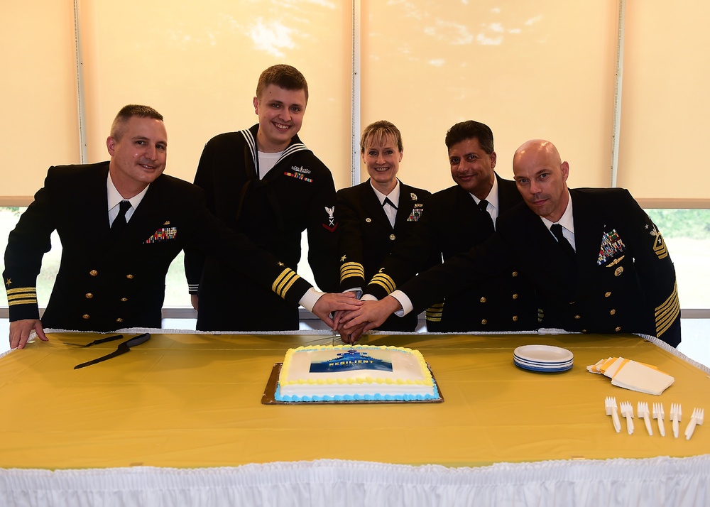 CWG-6 celebrates Navy's birthday