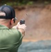 Marine Corps Reserve Action Shooting Team trains with the Marine Corps Action Shooting Team.