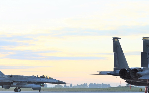 F-15s integrate with Greek partners at Castle Forge