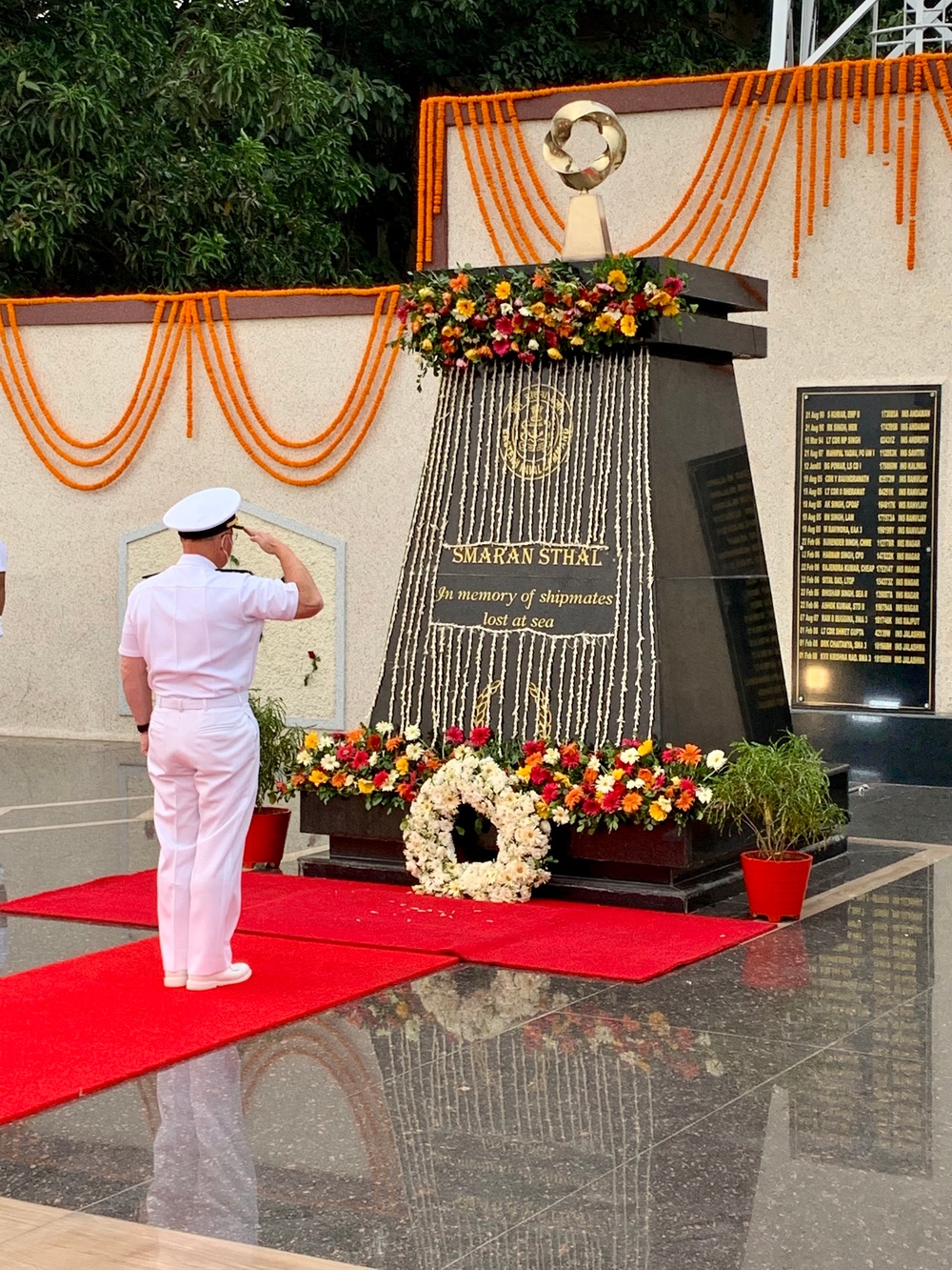 CNO Gilday Visits Indian Eastern Naval Command Headquarters