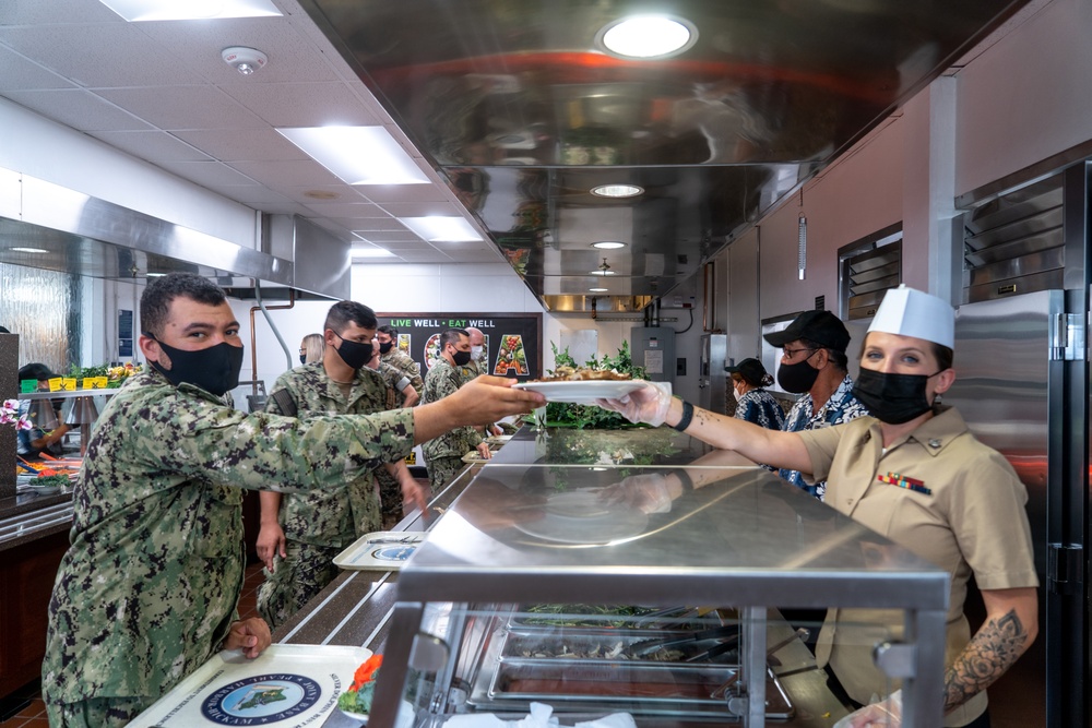 Joint Base Pearl Harbor-Hickam celebrates the Navy's 246th Birthday