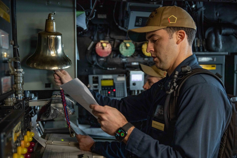 USS Arlington Celebrates U.S. Navy Birthday