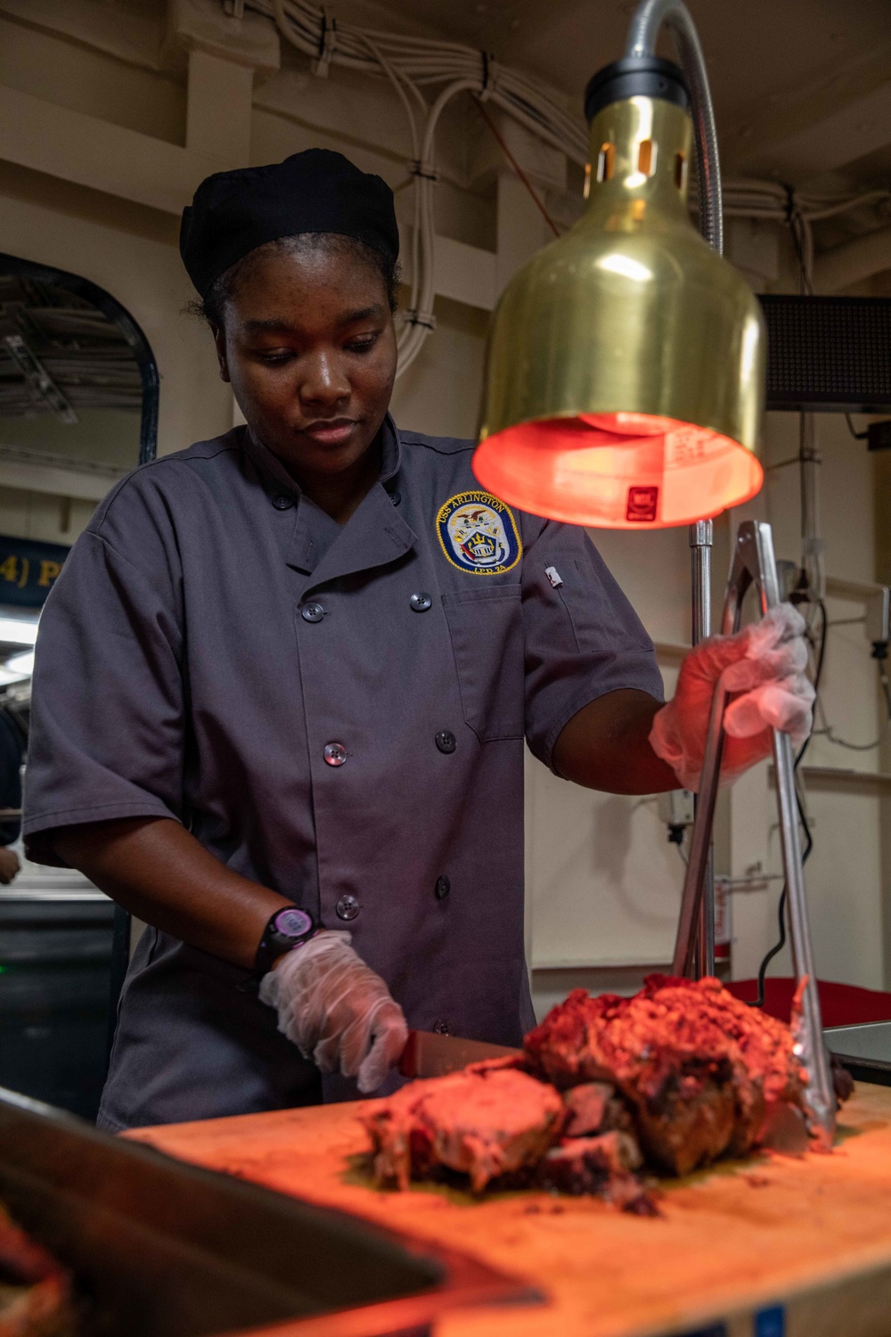 USS Arlington Celebrates U.S. Navy Birthday