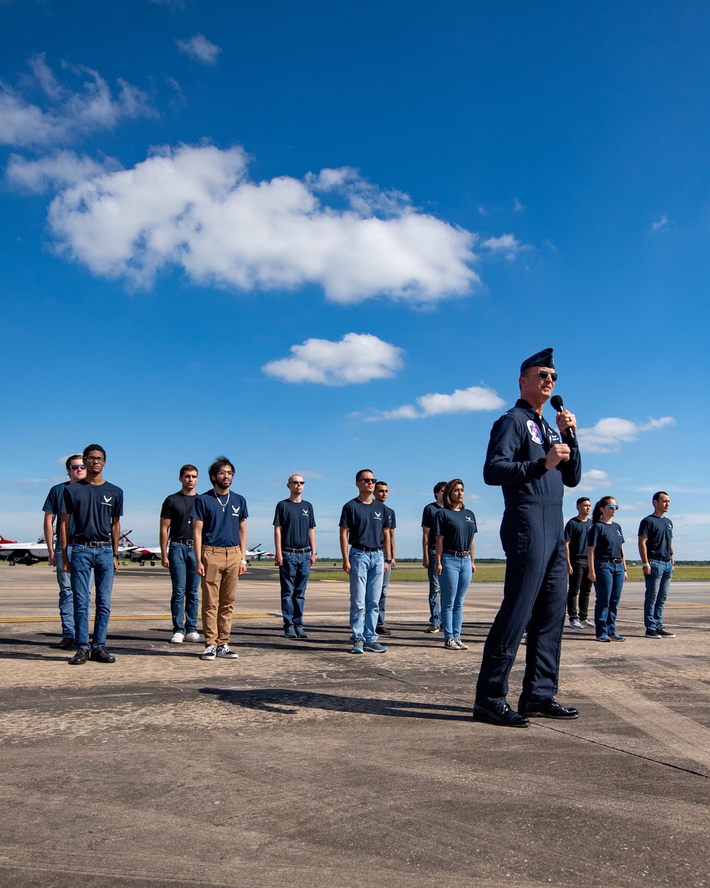Thunderbirds perform at Wings Over Houston 2021