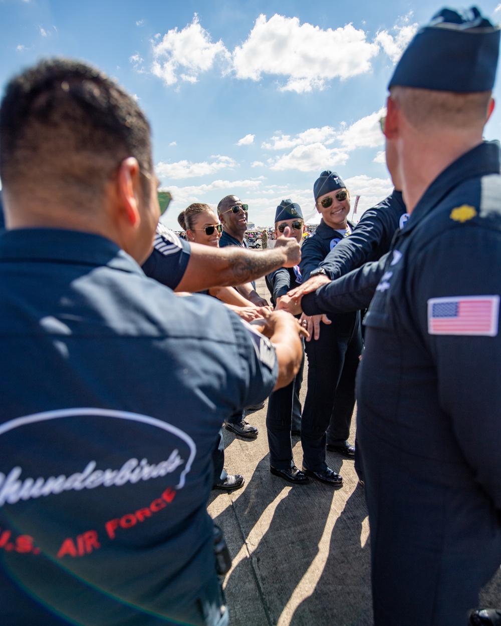 Thunderbirds perform at Wings Over Houston 2021