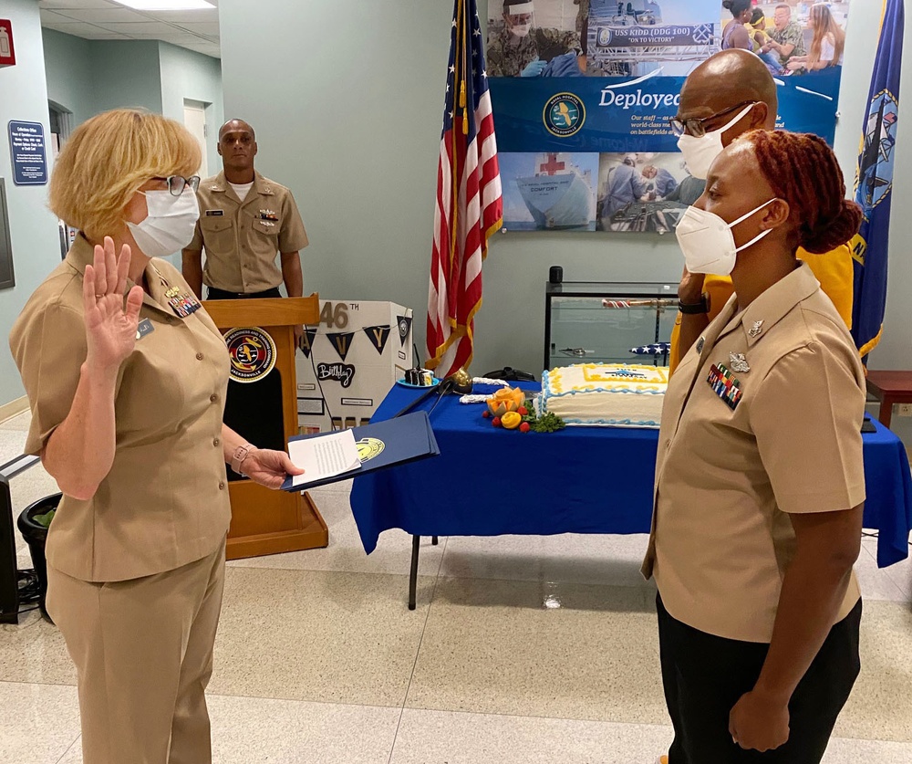 Naval Hospital Jacksonville Navy birthday celebration