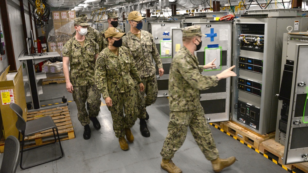 Fleet Sailors Train at NAVWAR