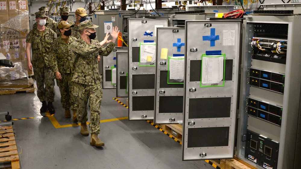 Fleet Sailors Train at NAVWAR