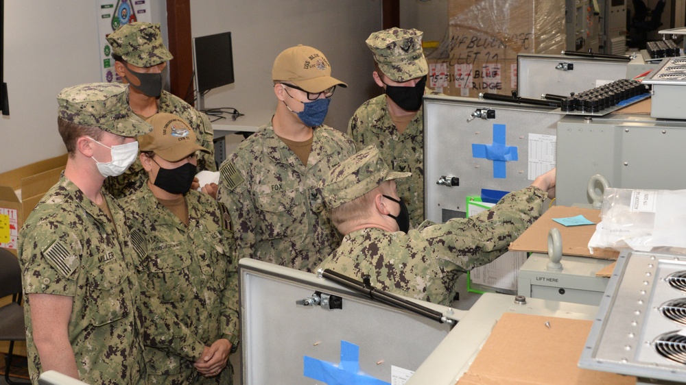 Fleet Sailors Train at NAVWAR