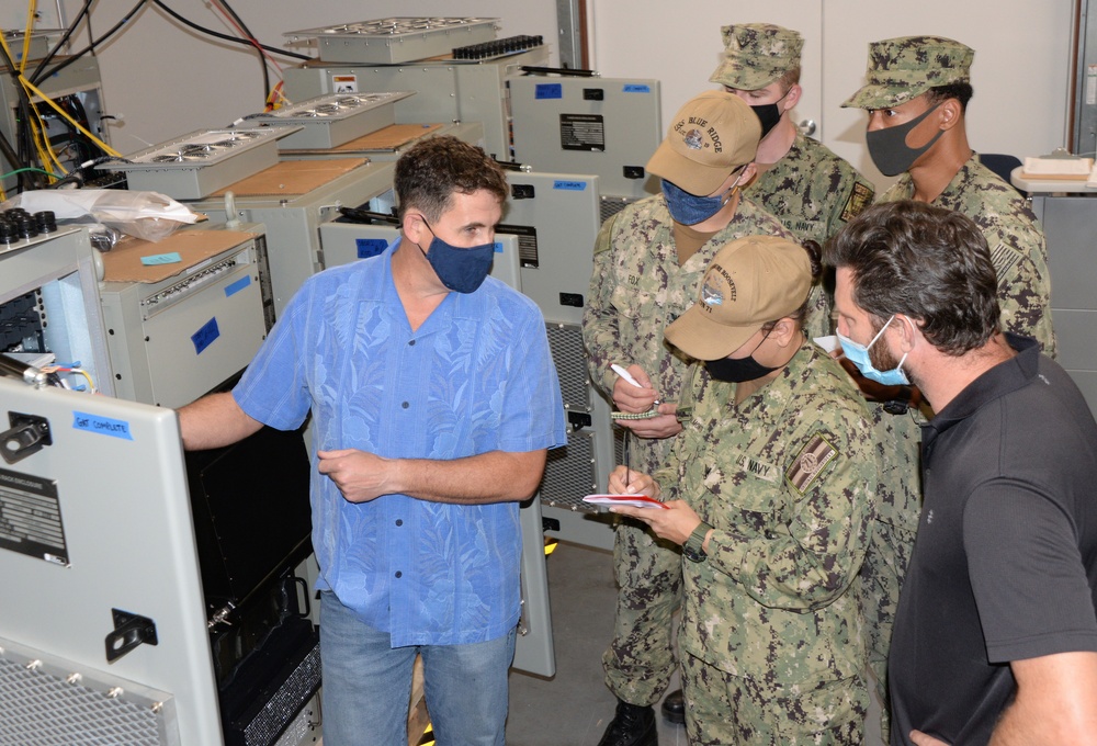 Fleet Sailors Train at NAVWAR