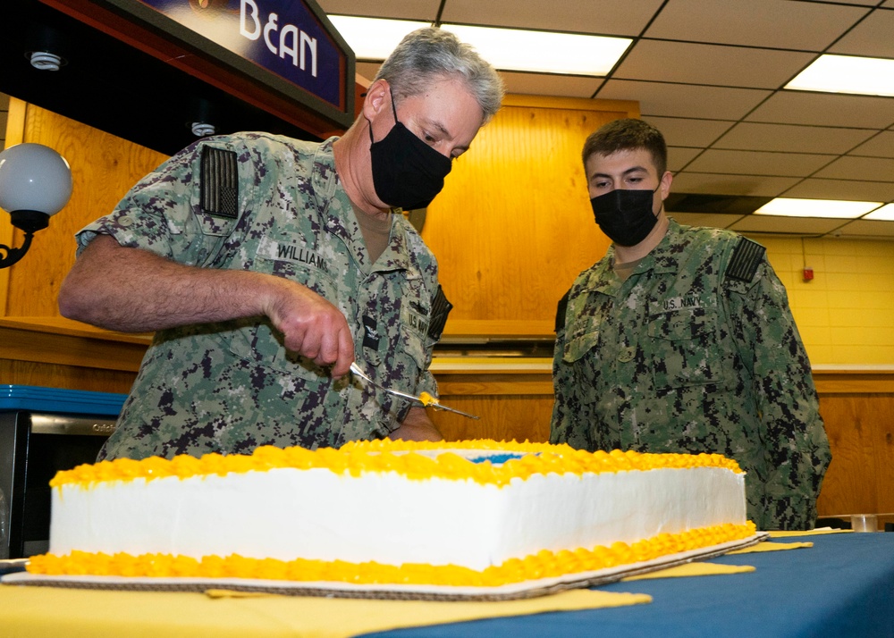 NSGL Galley Celebrates Navy's 246th Birthday