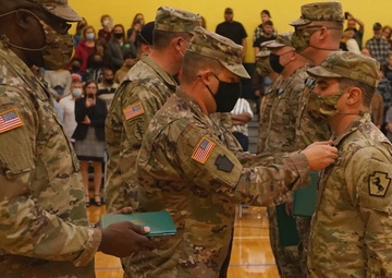 228th Engineer Company hold deployment departure ceremony