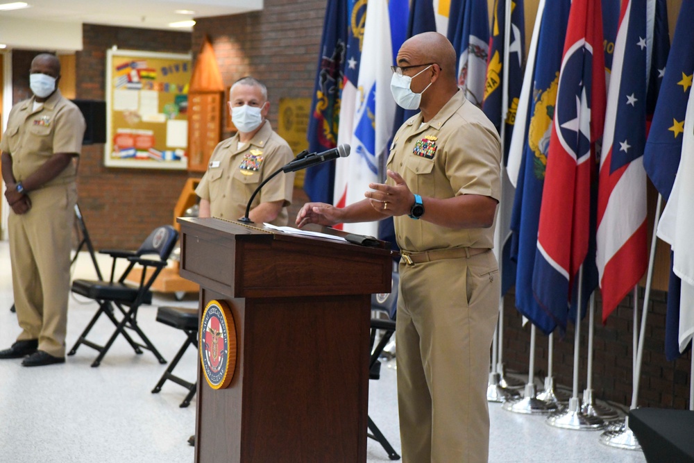 Naval Medical Center Camp Lejeune celebrates the 246th birthday of the U.S. Navy