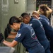 Thunderbirds unload cargo after arriving in Binghamton