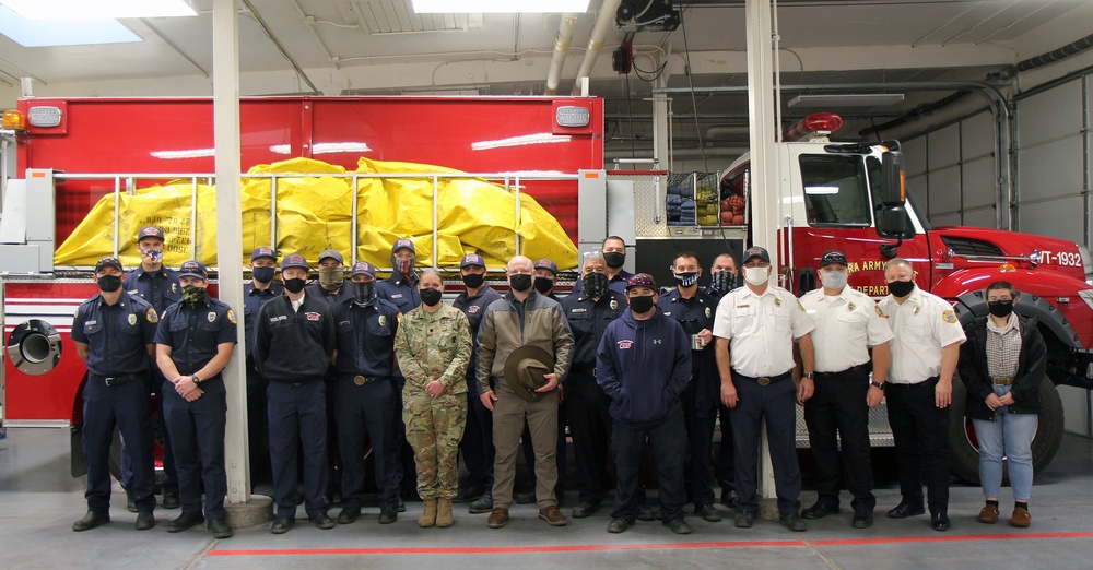 Sierra Army Depot firefighters honored at AMC, Army levels