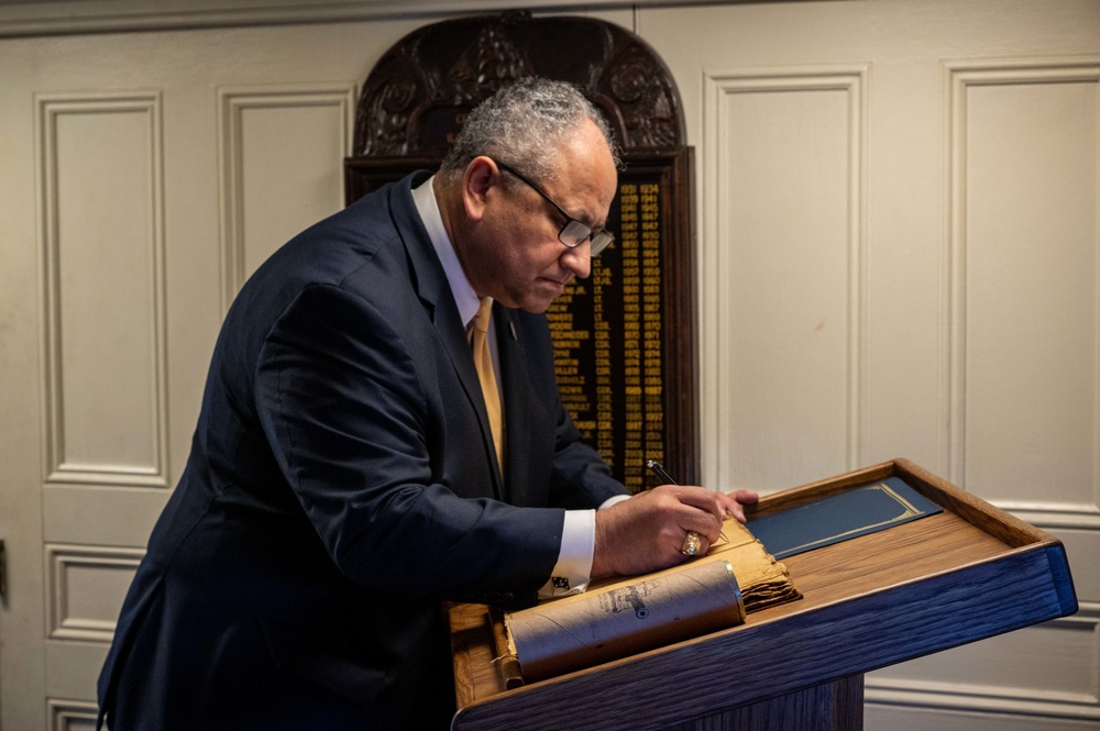 SECNAV Del Toro Visits USS Constitution