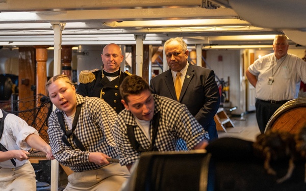 SECNAV Del Toro Visits USS Constitution