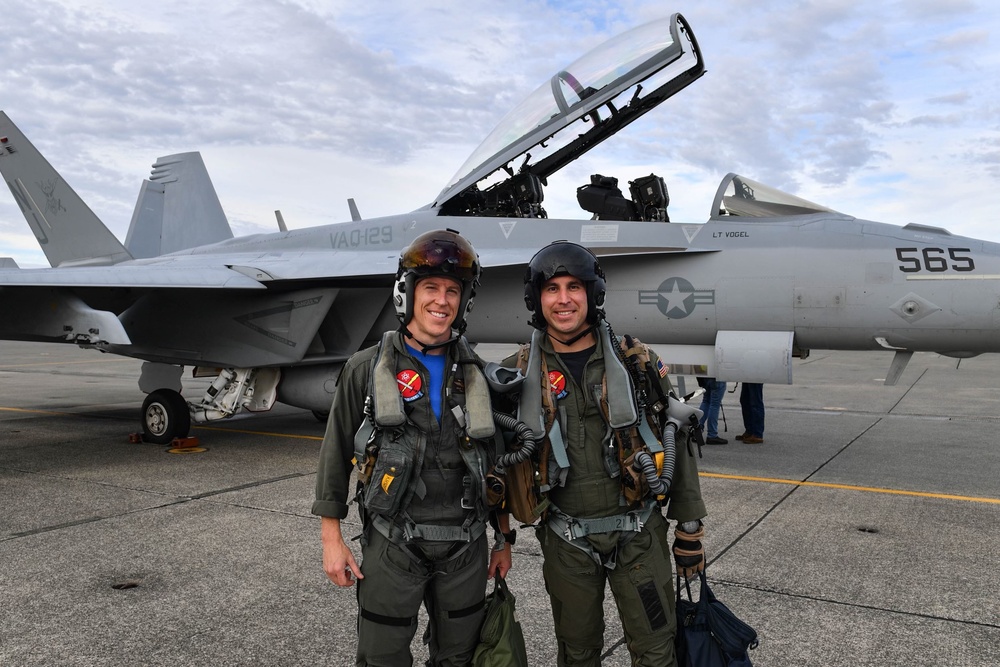 VAQ-144 Conducts First Flight