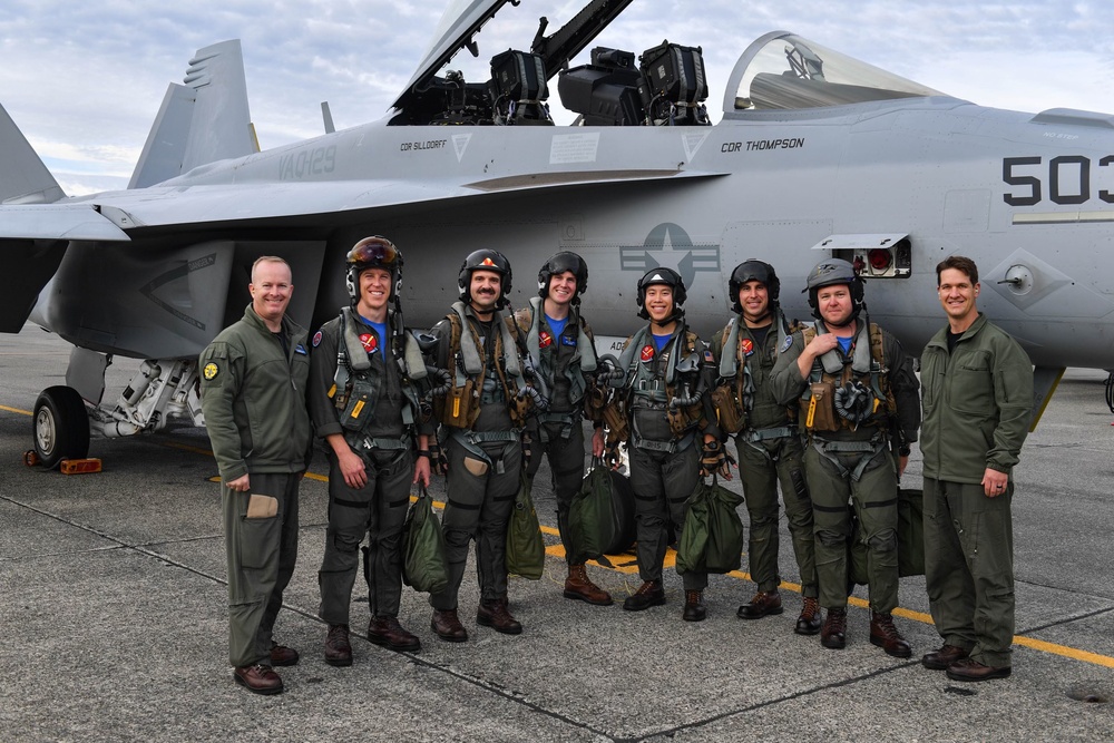 VAQ-144 Conducts First Flight