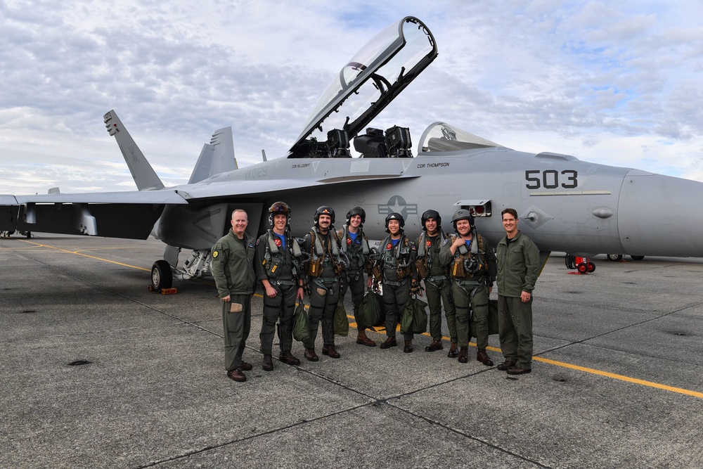 VAQ-144 Conducts First Flight