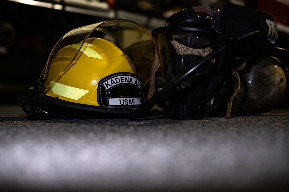 18th CES Fire Prevention Week demonstration