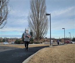 Fairchild fitness program completes final run clinic before winter season