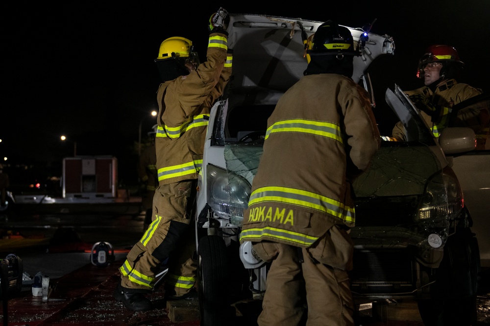 18th CES Fire Prevention Week demonstration
