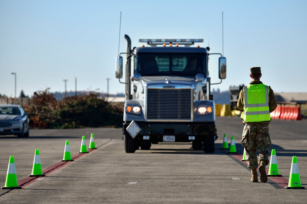 AAMVA certifies the 92nd LRS’s commercial driver’s license evaluation course