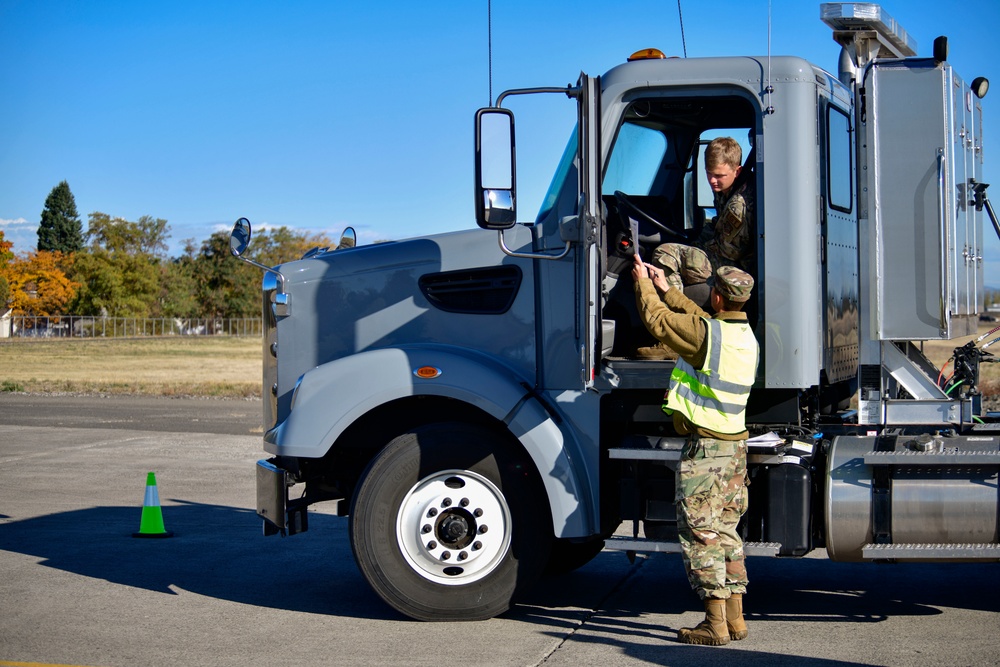 AAMVA certifies the 92nd LRS’s commercial driver’s license evaluation course