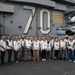 CNO, Indian Chief of Naval Staff Visit USS Carl Vinson (CVN 70) as part of MALABAR 21