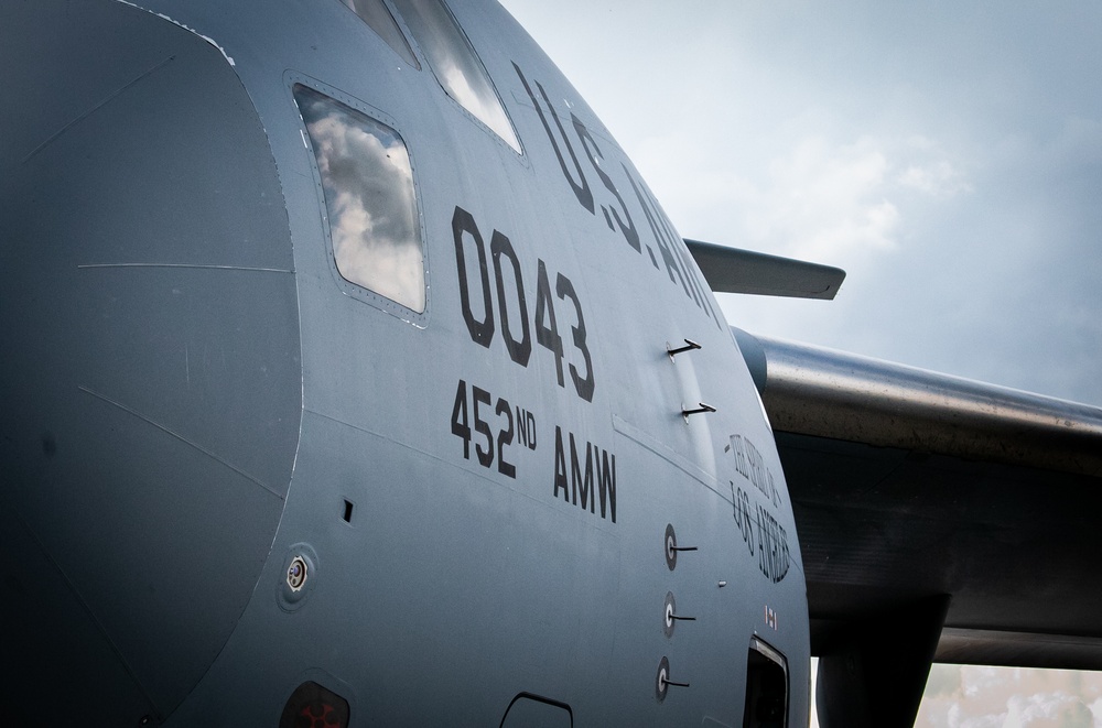 C-17 Arrives in Mexico for FAMEX 2021