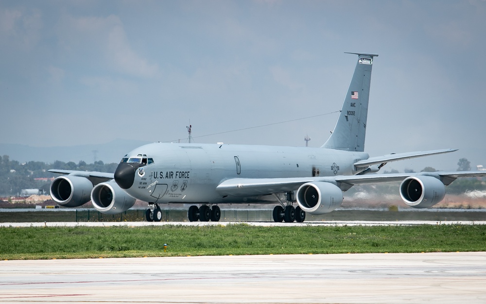 KC-135 Arrives in Mexico for FAMEX 2021