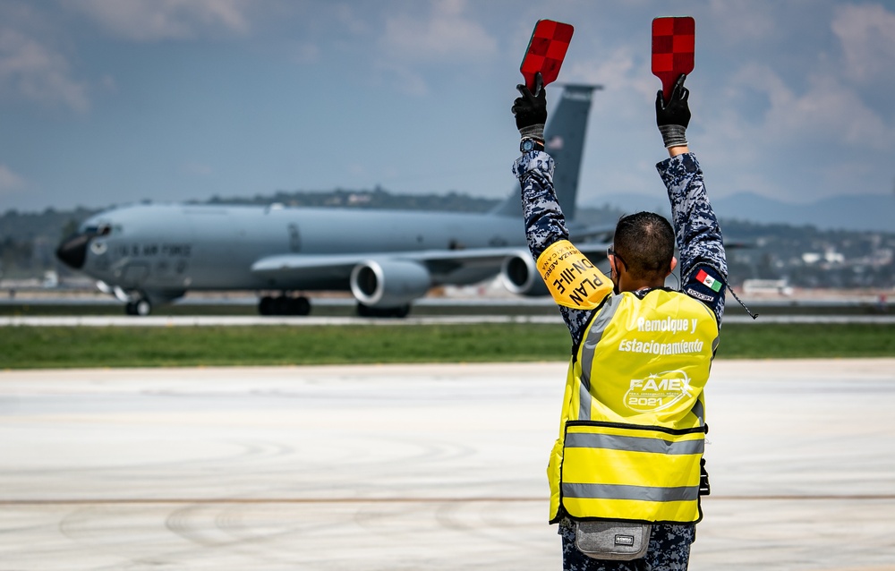 KC-135 Arrives in Mexico for FAMEX 2021