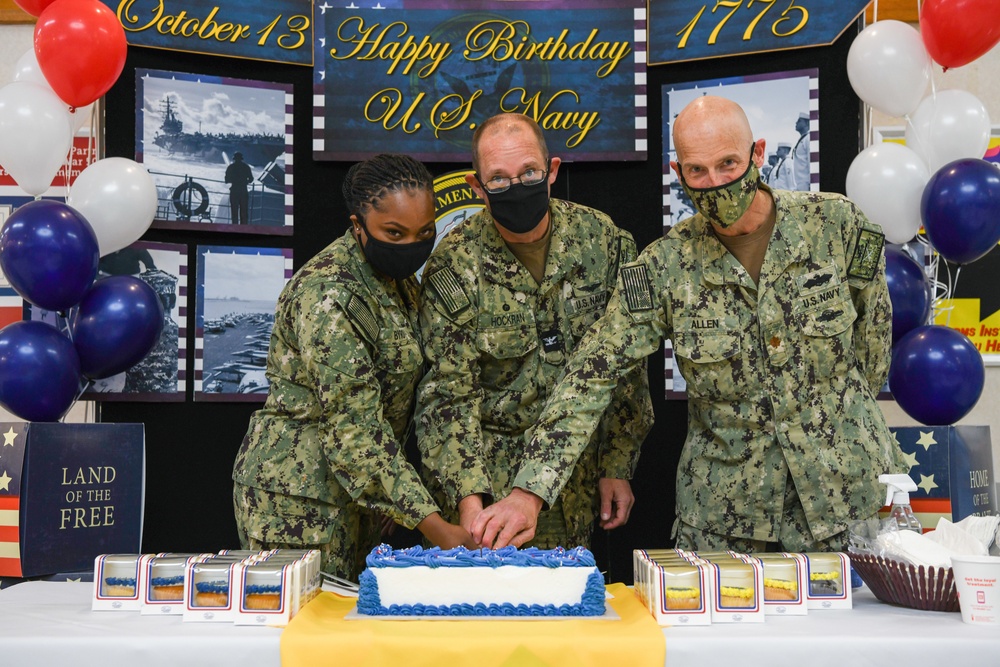 Sailors Celebrate Navy Birthday in Misawa