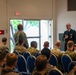 Rear Admiral Lahti Speaks With Misawa Sailors and Airmen