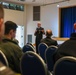 Rear Admiral Lahti Speaks With Misawa Sailors and Airmen