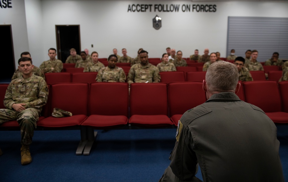 7th AF deputy commander integrates with the Wolf Pack