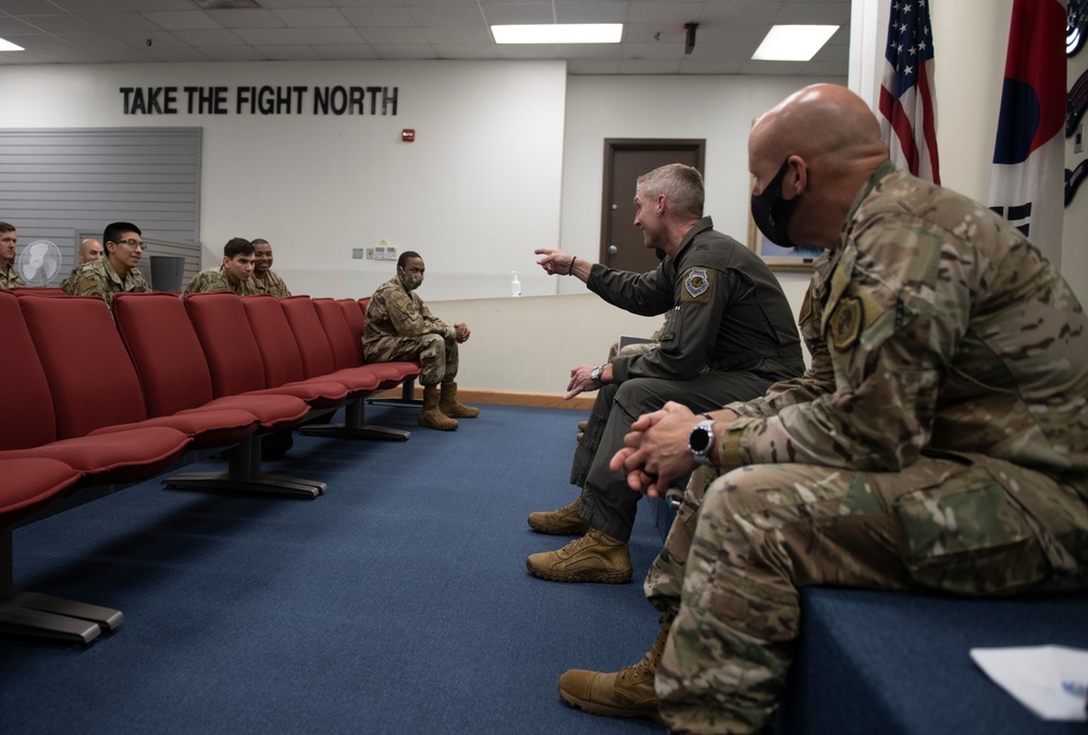 7th AF deputy commander integrates with the Wolf Pack