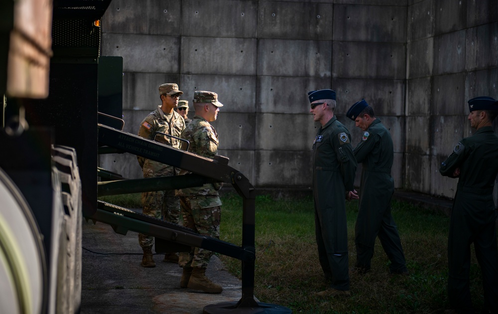 7th AF deputy commander integrates with the Wolf Pack