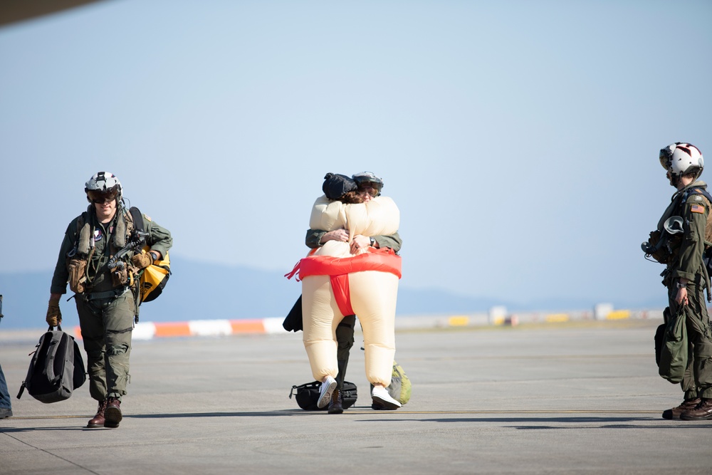 Home Sweet Home: CVW-5 returns from deployment with 5th, 7th fleet