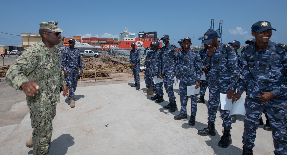 Djibouti Navy Recruits complete MSRON maritime course